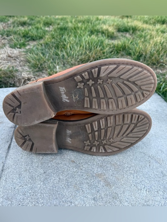 Tara M Lena Brown Leather Ankle Boots 41 - Picture 13 of 14